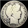 Image 1 : NICELY CIRCULATED 1913 Barber Half Dollar