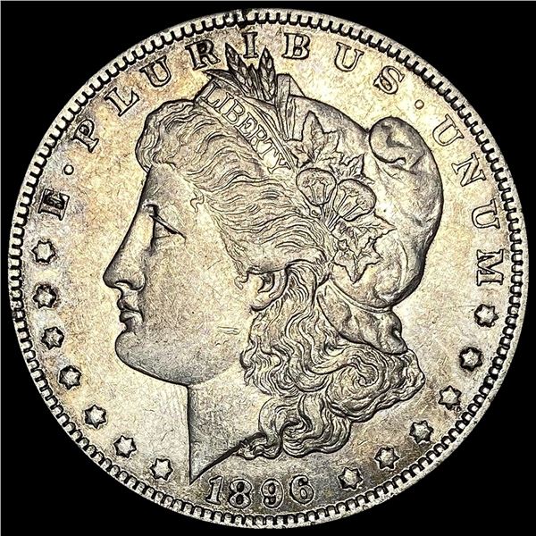 CLOSELY UNCIRCULATED 1896 Morgan Silver Dollar