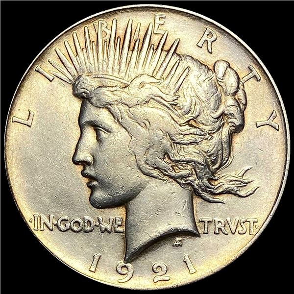 CLOSELY UNCIRCULATED 1921 Silver Peace Dollar