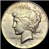 Image 1 : CLOSELY UNCIRCULATED 1921 Silver Peace Dollar