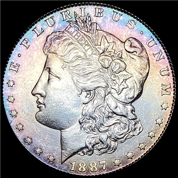 UNCIRCULATED 1887-S Silver Morgan Dollar