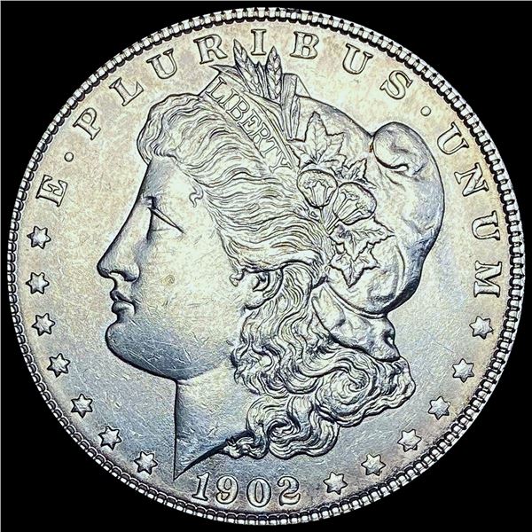 CHOICE BU 1902 Morgan Silver Dollar