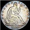 Image 1 : CLOSELY UNCIRCULATED 1870 Seated Liberty Half Dollar