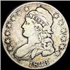 Image 1 : NICELY CIRCULATED 1833 Capped Bust Half Dollar