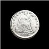 Image 1 : CLOSELY UNCIRCULATED 1857 Seated Liberty Half Dime