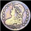 Image 1 : NICELY CIRCULATED 1814 Capped Bust Half Dollar