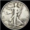 Image 1 : CLOSELY UNCIRCULATED 1918-D Silver Walking Liberty Half Dollar