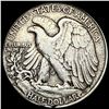 Image 2 : CLOSELY UNCIRCULATED 1918-D Silver Walking Liberty Half Dollar