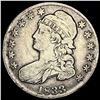 NICELY CIRCULATED 1833 Silver Capped Bust Half Dollar