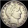LIGHTLY CIRCULATED 1908-O Silver Barber Half Dollar