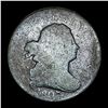 Image 1 : NICELY CIRCULATED 1807 Draped Bust Half Cent