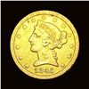 LIGHTLY CIRCULATED 1845 Liberty Head Half Eagle $5 Gold
