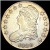 Image 1 : CLOSELY UNCIRCULATED 1829 Capped Bust Half Dollar