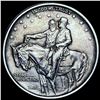 Image 1 : CHOICE AU 1925 Silver Half Dollar Stone Mountain Commemorative