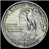 Image 2 : CHOICE AU 1925 Silver Half Dollar Stone Mountain Commemorative