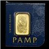 Image 1 : HIGH GRADE This is a PAMP Suisse 1g Gold Bar 999.9 Fine Gold.