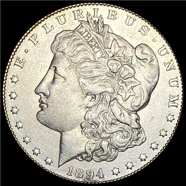 CLOSELY UNCIRCULATED 1894 Morgan Silver Dollar