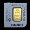 Image 2 : HIGH GRADE PAMP Suisse 1g Gold Bar 999.9 Fine Gold.