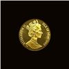 Image 1 : UNCIRCULATED 1989 Isle of Man Gold 1/25 oz Crown Cat Coin