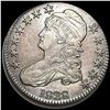Image 1 : CLOSELY UNCIRCULATED 1828 Capped Bust Half Dollar