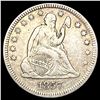 Image 1 : LIGHTLY CIRCULATED 1857 Silver Seated Liberty Quarter