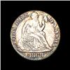 Image 1 : CLOSELY UNCIRCULATED 1868 Seated Liberty Dime