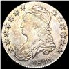 Image 1 : CLOSELY UNCIRCULATED 1821 Capped Bust Half Dollar