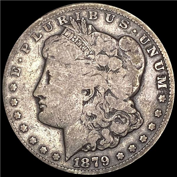 NICELY CIRCULATED 1879-CC Silver Morgan Dollar