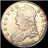 Image 1 : NEARLY UNCIRCULATED 1828 Capped Bust Half Dollar
