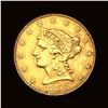 NEARLY UNCIRCULATED 1853-O Gold $2.50 Liberty Head Quarter Eagle