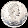 Image 1 : CLOSELY UNCIRCULATED 1967 Canada Silver Dollar Centennial Goose