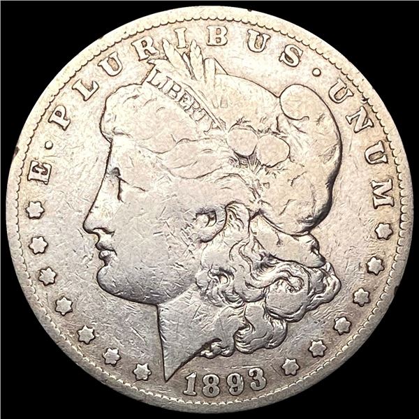 UNCIRCULATED 1893-CC Silver Morgan Dollar
