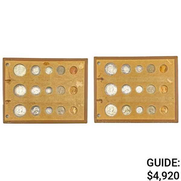 1950-1955 Gem Proof US Proof Set Collection [30 Coins]