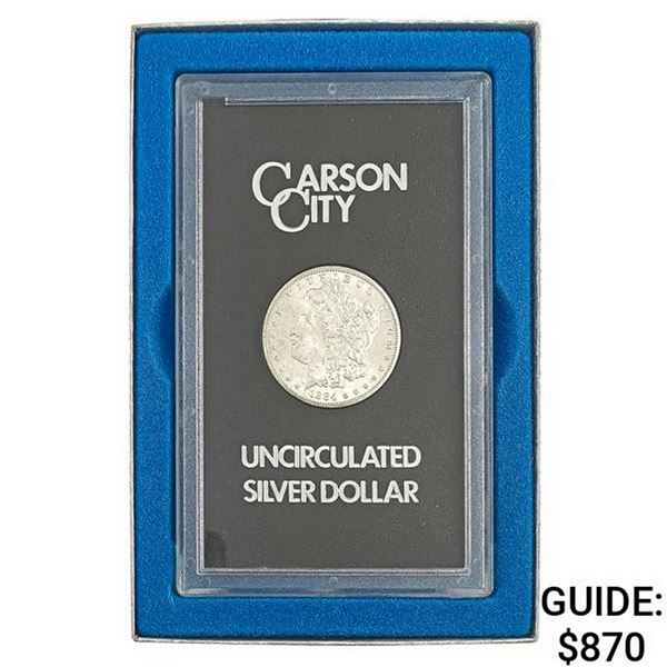 1884-CC Morgan Silver Dollar GSA