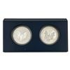 Image 2 : 2012 Silver Eagle 2 coin set w/ box