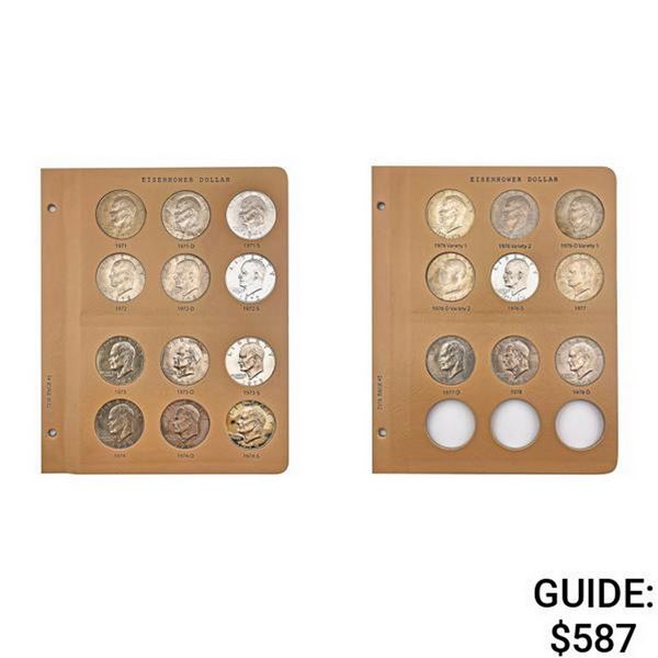 [21] 1971-1978 Eisenhower Dollars Album