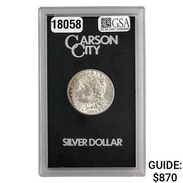 1883-CC Morgan Silver Dollar UNCIRCULATED