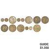 Image 1 : [18] 1839-1986 Varied US Coins 1C - $1