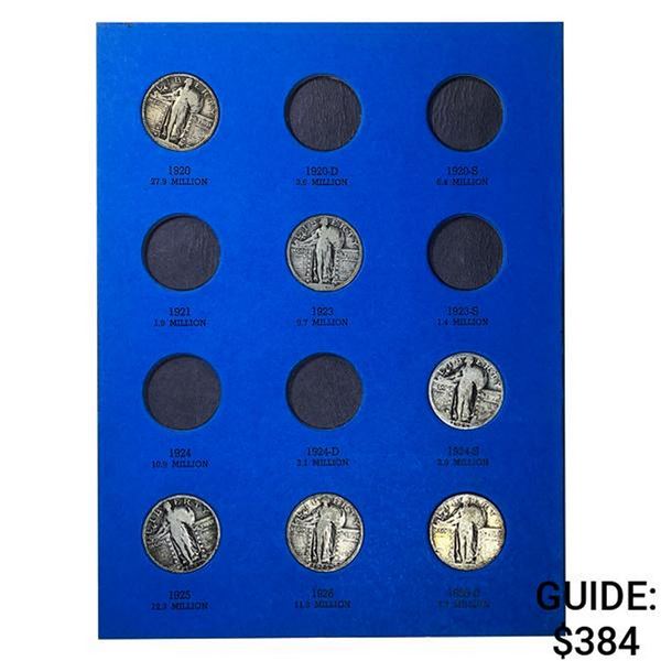 1920-1930 Standing Liberty Quarter