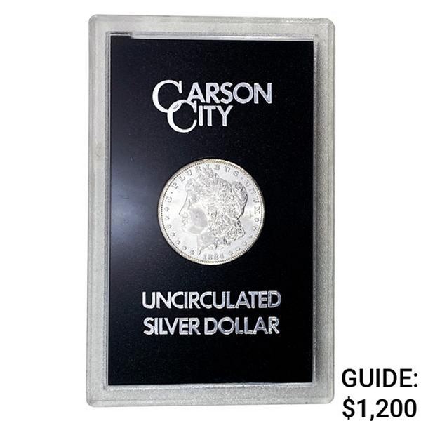 1884-CC Morgan Silver Dollar GSA