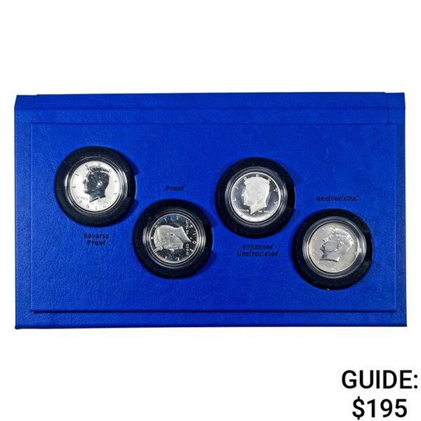 2014 50th Anniv. Kenn. 50C Silver Coin Collection