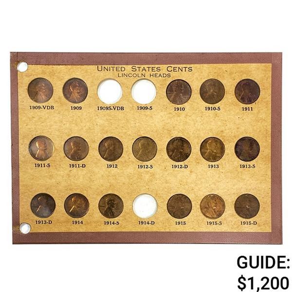 1909-1962 National Coin Linc. Album [137] Coins