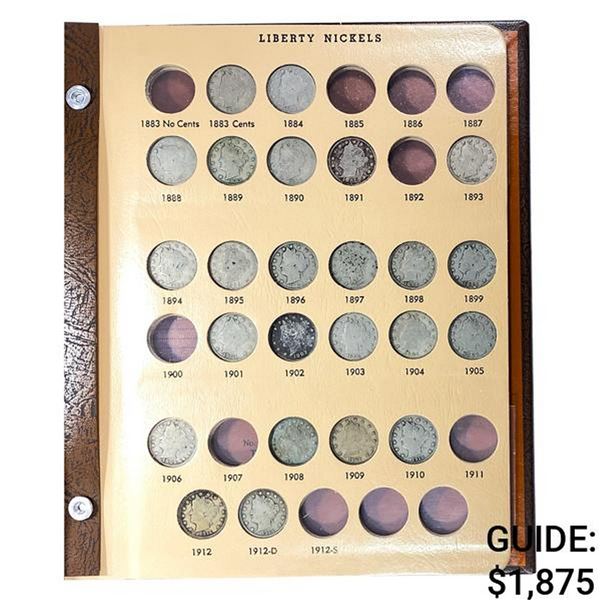 1883-1912 Liberty 5C Album [24] Coins