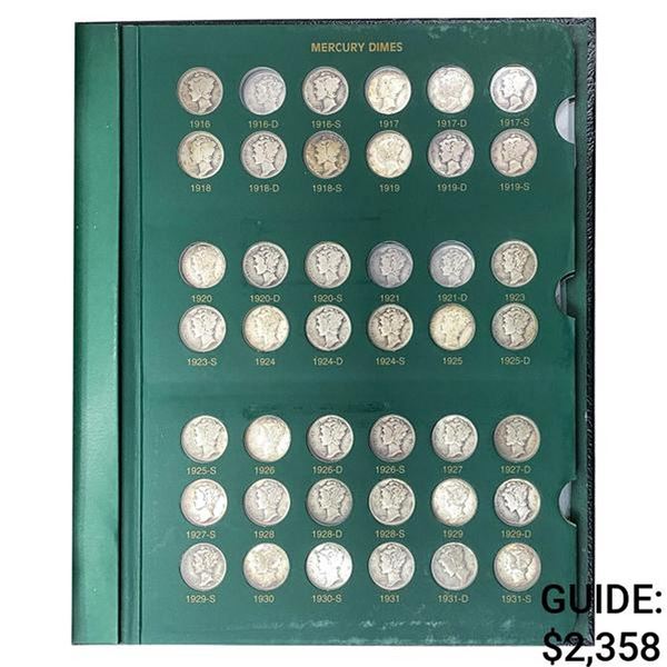 1916-1945 Mercury 10C Album [75] Coins