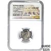 Image 1 : Roman Geta, AD 209-211 Silver Denarius NGC VF