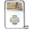 Armenia Levon I, AD 1198-1219 Silver Tram NGC AU