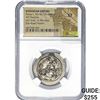 Sasanian Peroz I, Ad 457/9-484 Silver Drachm NGC