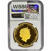Image 2 : 2016P Australia 1oz Gold $100 Monkey NGC PF70 UC
