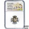 Image 1 : Roman Geta, AD 209-211 Silver Denarius NGC VF