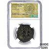 Byzantine Phocas/Leontia AD 602-610 Bronze Follis NGC